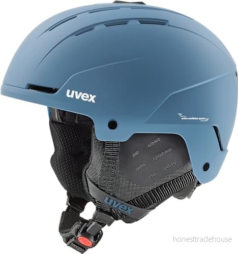 uvex stance, Skidhjälmen unisex vuxen, stone blue matt, 51 55 cm 4043197367224