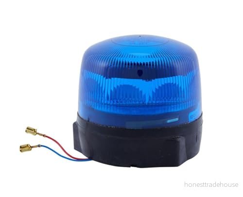 HELLA LED Varningsfyr – RotaLED 12V / 24V blå skruvad Kabellängd: 200mm Antal: 1 2RL 010 979-101 4082300337914