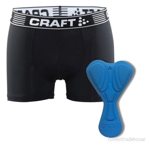 Craft Greatness Biker boxershorts för män, cykelkalsonger (storlek S 3XL), ventilerande cykelbyxor, vadderade, XXL 7318572692695