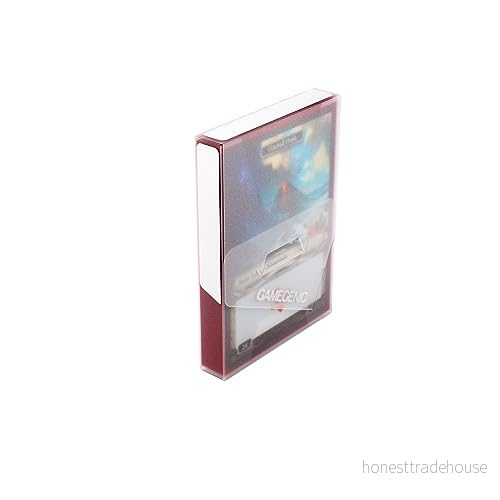 Gamegenic Cube Pocket 15+ Deck Box smal korthållare för kubritningar och kortskydd, modulärt system, perfekt TCGs, LCG, brädspel RPG, klar färg, tillverkad 4251715413272