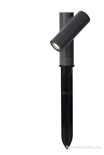 Lucide Tatum LED sockellampa med vridbar spotlight 5411212271662