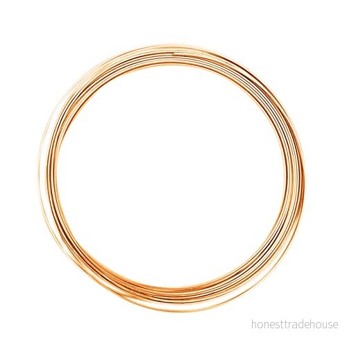 Vaessen Creative Aluminium platt tråd 3,5 x 1 mm 5 m saffran orange, 8716052151400