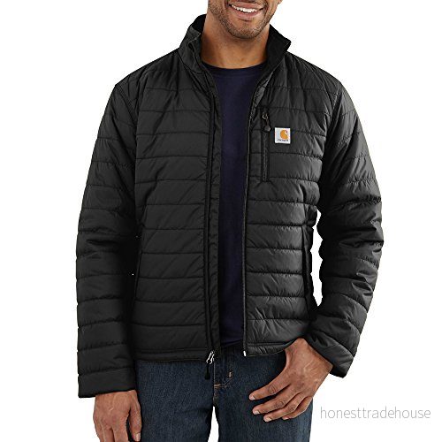 Carhartt Rain Defender, avslappnad passform, lätt, isolerad jacka, svart, M 889192274495