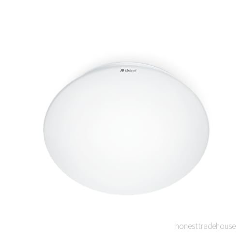 Steinel LED inomhuslampa RS 16 S opalglas, 9,3 W vägglampa, 360 rörelsedetektor, max. 3 8 m räckvidd, 918 lm, vit 4007841035105