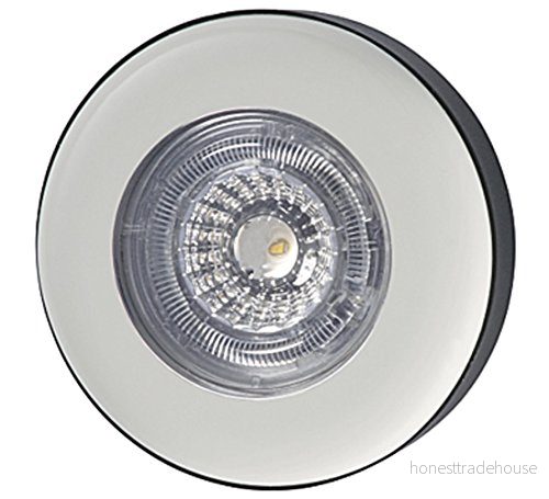 HELLA Innerbelysning HighPower SpotLED LED 5V inbyggnad/Skruvanslutning Lyktglasfärg: glasklar färg: röd kupé Antal: 1 2JA 344 599 301 6416386924733