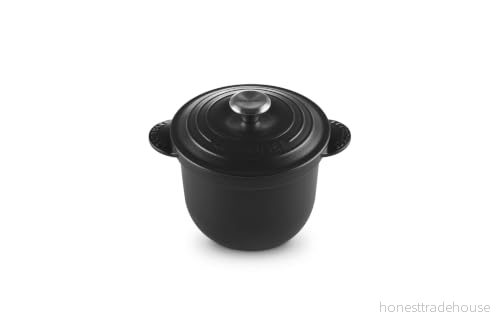 Le Creuset Casserole Cocotte Every Tradition Satin Black ø 18 cm / 2 liter 24147309314