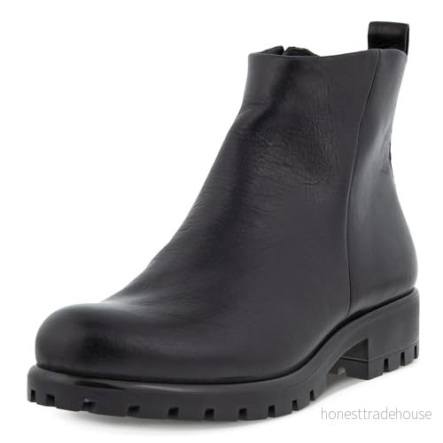 ECCO Modtray Ankelboots, Storlek: 36, Black Skinn 194890321809
