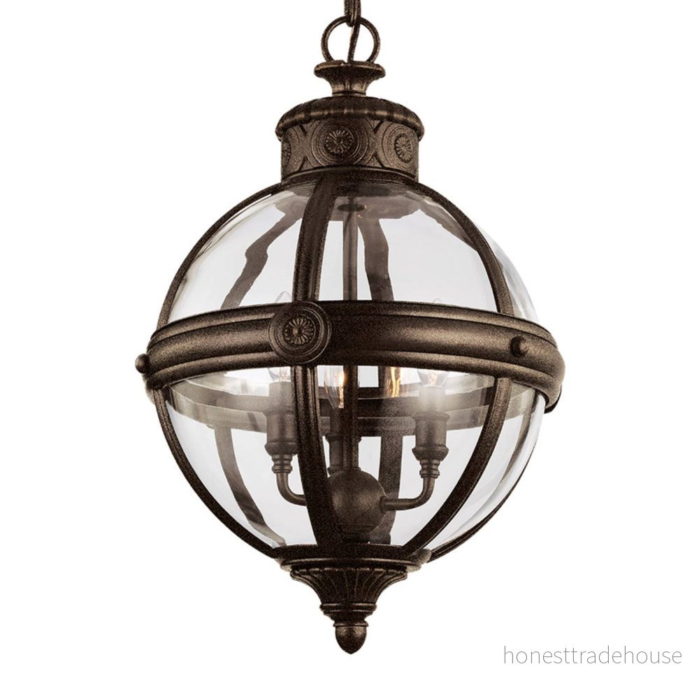 FEISS Hänglampa Adams Ø 37 cm brons 5024005221012