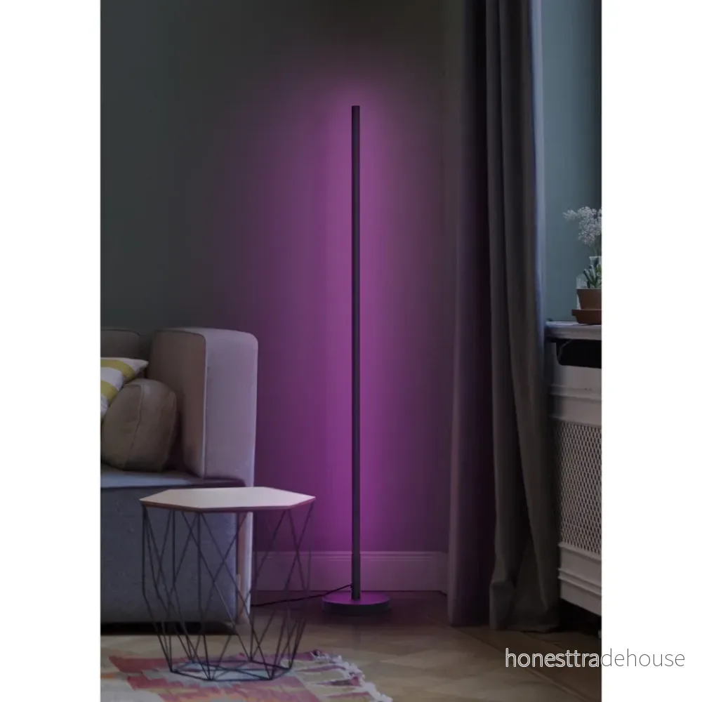 LEDVANCE SMART+ WiFi Floor round golvlampa svart 4058075765191