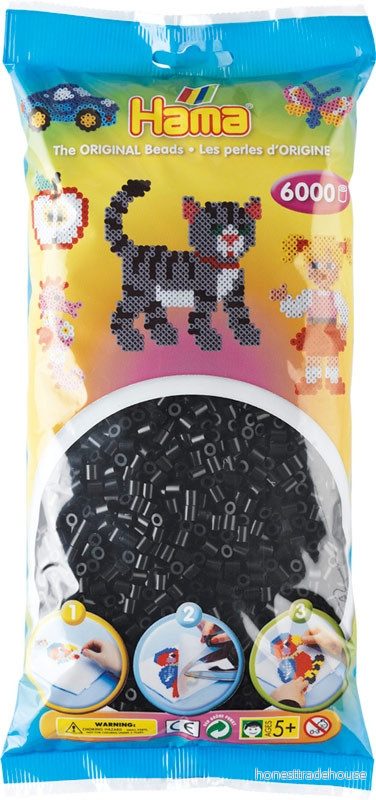 Hama Midi Pärlor I Påse, 6.000 Stk. 28178205188
