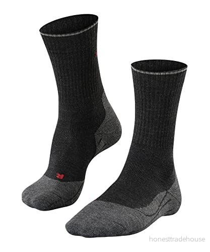FALKE herr TK2 ull vandringsstrumpor medelstark stoppning antiblåsa varm termo andas snabbtorkande klimatreglerande lukthämmande funktionellt material 1 par 4043874264075