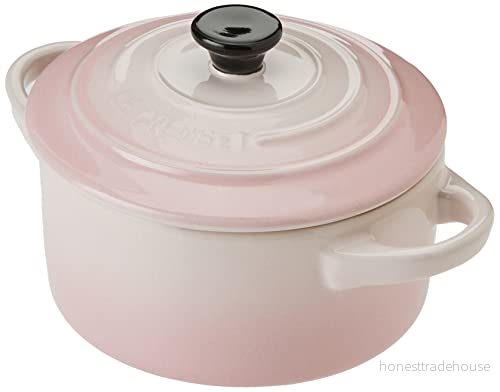 Le Creuset Serving Pan / Mini Casserole Signature Shell Pink ø 10 cm 250 ml 843251155583