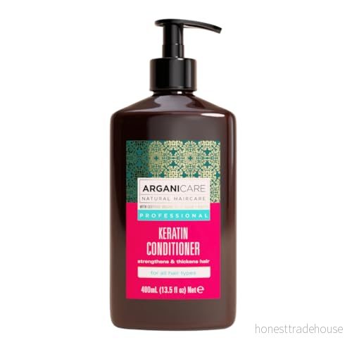 ArganiCARE Hårbalsam keratin 400 ml, pris/100 ml: 3,99 EUR 3701120000181
