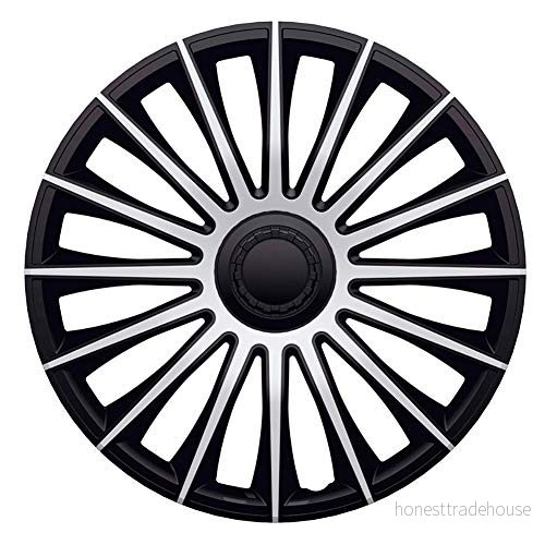 J Tec hjulskydd Austin 15 inch Silver/Svart 5907439255504 J Tec hjulskydd Austin 15 inch Silver/Svart 5907439255504