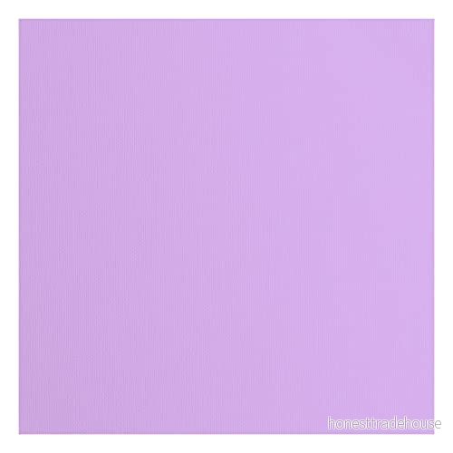 Vaessen Creative Florence cardstock papper, lila, 216 gram/m², kvadratisk, 30,5 x cm, 20 stycken, konsistens, för scrapbooking, korttillverkning, stansning och andra papperslådor 8716052200344