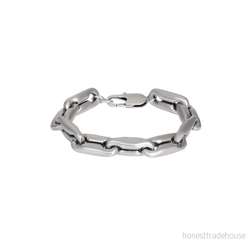 iXXXi Men Edelstahlarmband Halmstad mattes Silber 19cm 8719794050314