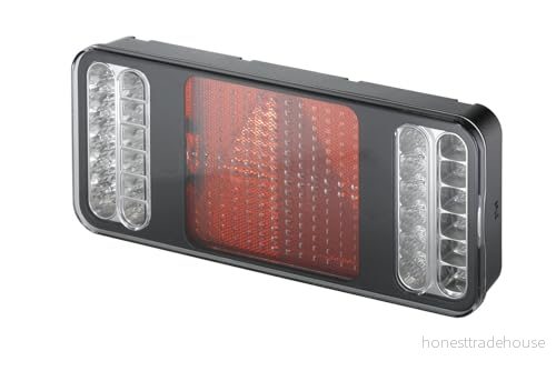 HELLA Baklykta Coluna LED 24V påbyggd/skruvad ECE/ADR/GGVS Lyktglasfärg: glasklar Kabellängd: 1000mm Kontaktutf. ID: EasyConn 1 x 7 Kontaktutförande: Hane 2VP 345 900 011 6416386945646