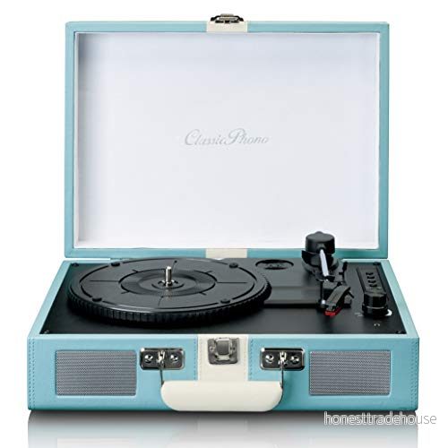 Giradischi Lenco (Tt 110 Blue) Amplificato, Con Diffusori E Bluetooth 5.0 8711902044895