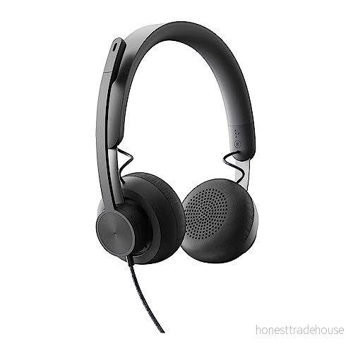 Logitech Business Zone Wired UC headset, svart 5099206090354