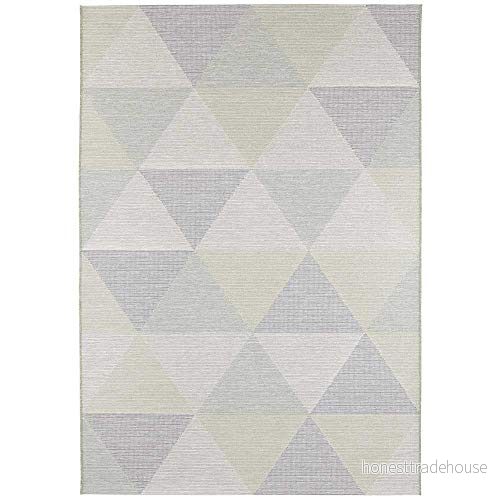 Elle Decor platt väv inomhus och utomhus matta tvål Sevres 160x230 cm Grön 4260628023867
