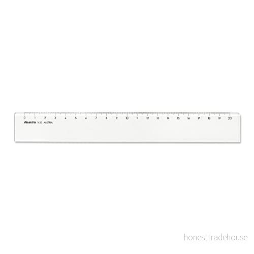 Aristo AR1432 linjal (plexiglas, 20 cm) glasklar 9003182014323