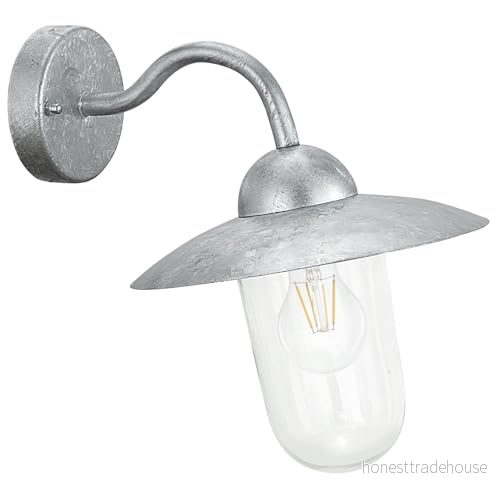 EGLO Utomhusvägglampa Milton - Förzinkad 9002759884895