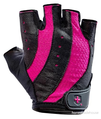Harbinger Kvinnor Pro tyngdlyftningshandskar, svart, stor 3700006361514