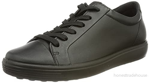 ECCO SOFT 7 Sneakers, Storlek: 36, Black Skinn 194890165328