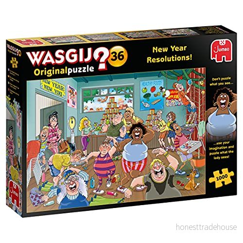 Jumbo Original Pussel för barn, Storlek: One Size, Multicoloured 8710126250006