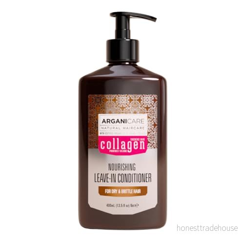 ArganiCare balsam utan sköljning för torrt & sprött hår 400 ml, pris/100 ml: 4,99 EUR 3701120000327