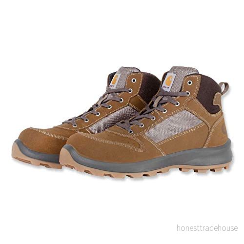 Carhartt Michigan Sneaker Mid, unisex stridsstövlar, Brun, 39 EU 192776339436