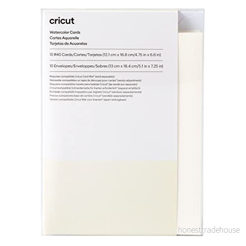 Cricut 2009985 Akvarellkort, Kräm, 12.1 x 16.8c m 93573284120