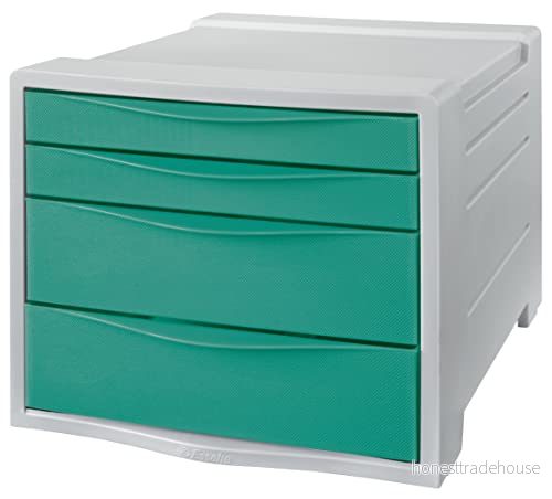 Esselte Colour'Breeze Drawer Cabinet 4 drawers Green 4049793054704