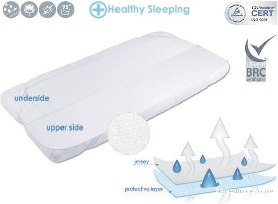 BabyMatex Hygenic Jersey Lakan, Vit 5902675040648 BabyMatex Hygenic Jersey Lakan, Vit 5902675040648