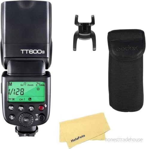 Godox TT600S 2,4 GHz Speelite blixt med manuell fjärrkontroll för Sony A6300/A6000/A7/A7S/A7R/a7mii/a7sii/a7rii/a7smii kamera svart 6952344210321