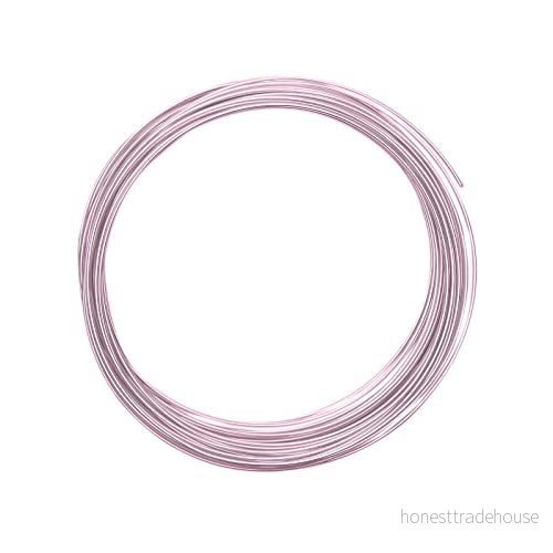 Vaessen Creative Aluminiumtråd 1 mm 10 m ros, 8716052107810