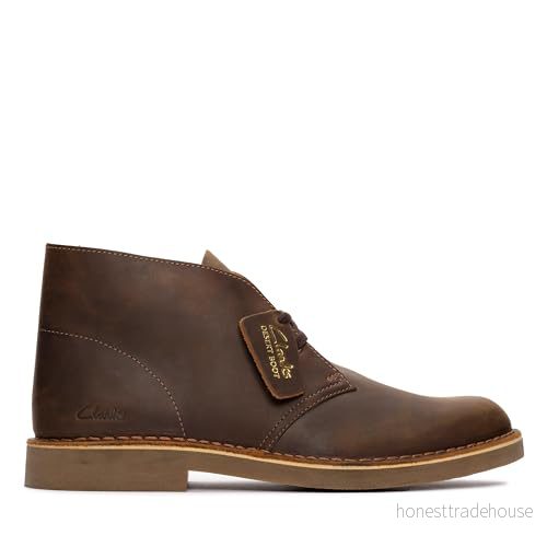 Clarks Desert Boot Evo Mocka Stövlar - Mörkbrun - Storlek 40 EU 5059680432385