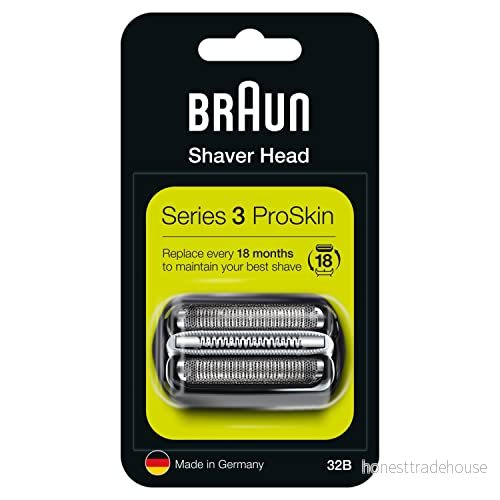 braun 81483728 rakhuvud rakapparat 32B passar till kombipack, svart, serie 3, floater teknologi 4210201115694