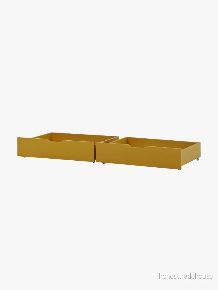 Hoppekids Sänglåda IDA MARIE 2 pack, Yellow 5706558042428 Hoppekids Sänglåda IDA MARIE 2 pack, Yellow 5706558042428