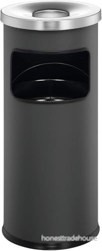 Durable 333258 Papperskorg/ askkopp SAFE, träkol 4005546989167