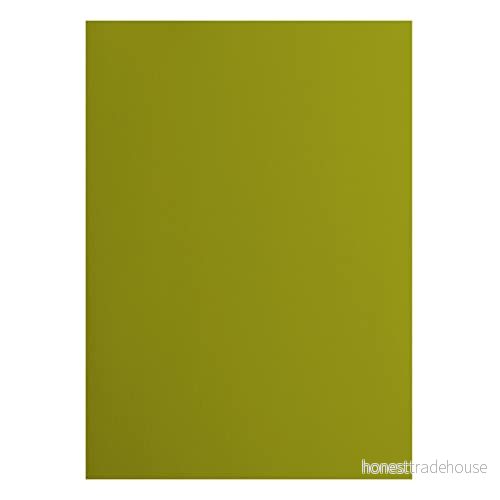 Vaessen Creative 2927 072 Florens cardstock papper, grön, 216 gram/m², DIN A4, 10 stycken, slät, för scrapbooking, korttillverkning, stansning och andra papperslådor 8716052221219