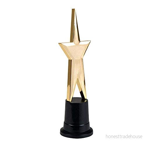 Boland 44165 Stern Award, ca 22 cm, guld 4051816292574