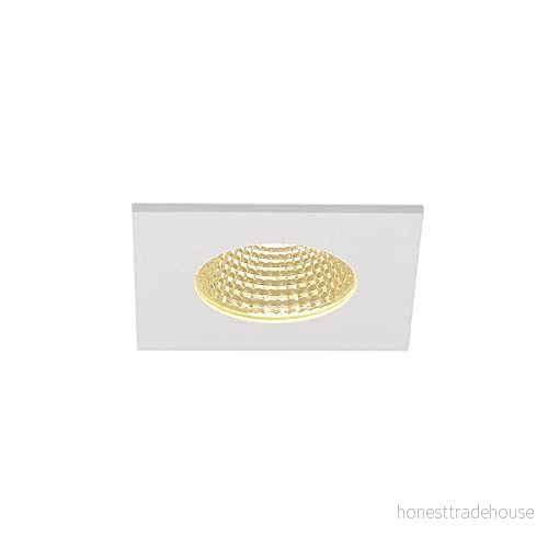 SLV LED inbyggnadslampa Patta I, vit, aluminium, längd 8 cm 4024163151405