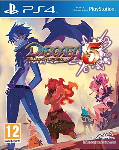 Disgaea 5: Alliance of Vengeance Sony PlayStation 4 RPG 813633016399