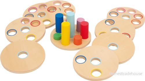 Small Foot Wooden Stacking Game Logisteck Educat 4020972033864