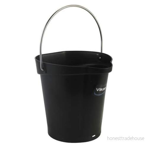 Hink Vikan Hygiene 6 ltr Svart Rengöring/matkontakt,1 st 5705020568893