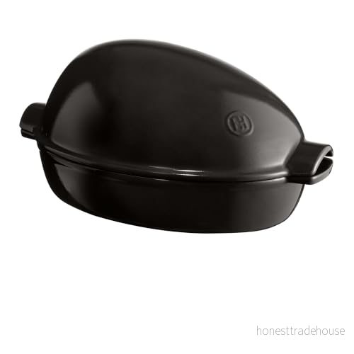 Emile Henry Eh349542 keramisk rostningssten, keramik, träkol, XL 3289317995446