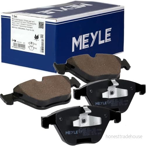 MEYLE 025 244 3514/W Jeu de plaquettes frein ORIGINAL Quality Essieu arrière avec indicateur d’usure tôle anti bruit HONDA: ACCORD 8 4040074074671