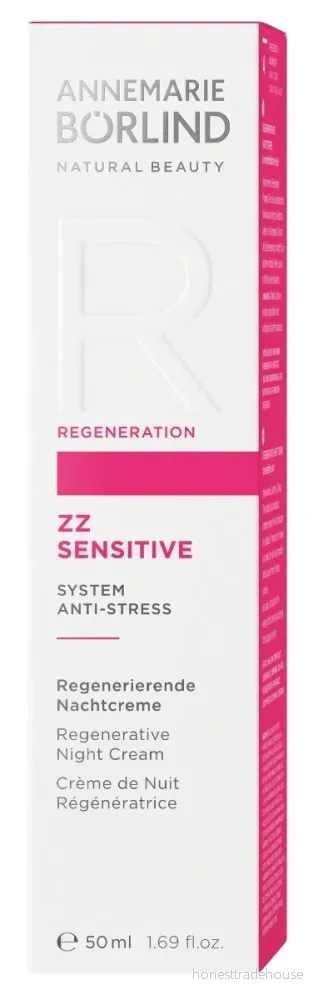 Annemarie Börlind System Anti stress ZZ Sensitive Nattkräm 50 ml 4011061008719