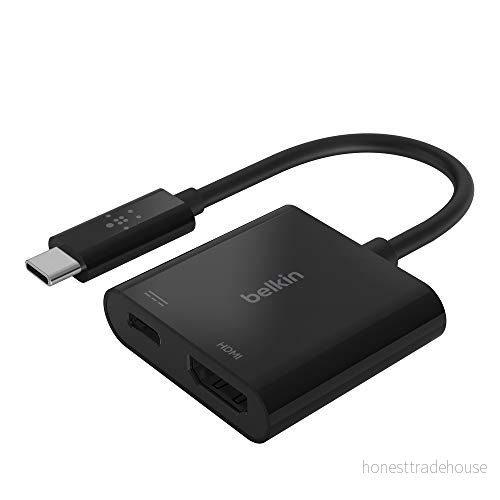 Belkin USB C Video Adapter 20cm (svart) 745883799060